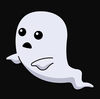 Cute Ghost Cartoon Image